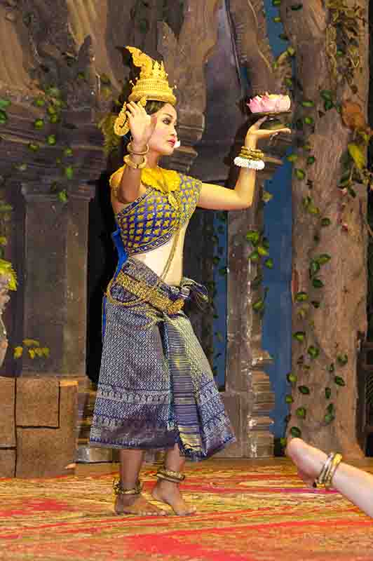35 - Camboya - Siem Reap - danzas tradicionales